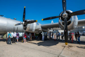 Un Boeing B-29 Superfortress FIFI était de passage dans la région