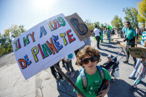 Action originale pour le climat prévue à La Prairie