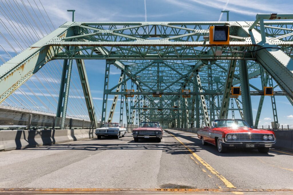 On roule pour une dernière fois sur le vieux pont Champlain