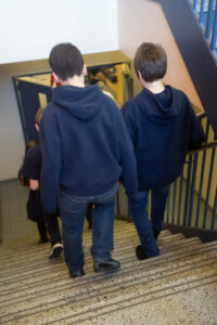 Une école utilise ses marches pour faire bouger ses élèves