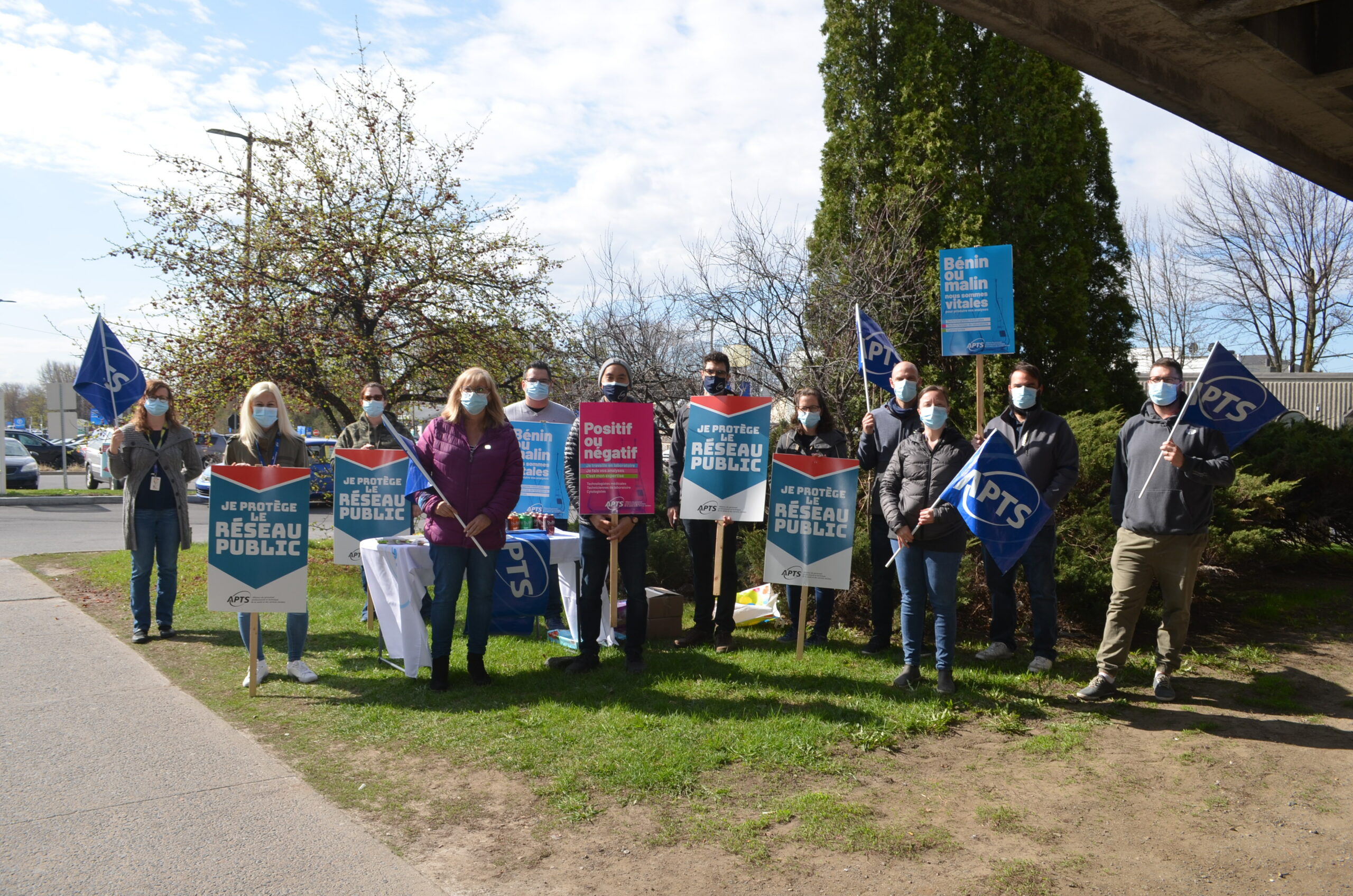 Les technologistes médicaux de la Montérégie veulent de la reconnaissance
