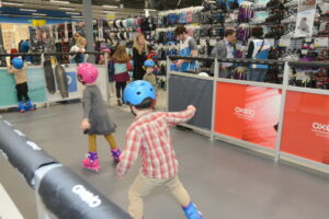 Une rentrée aux allures olympiques au Mail Champlain