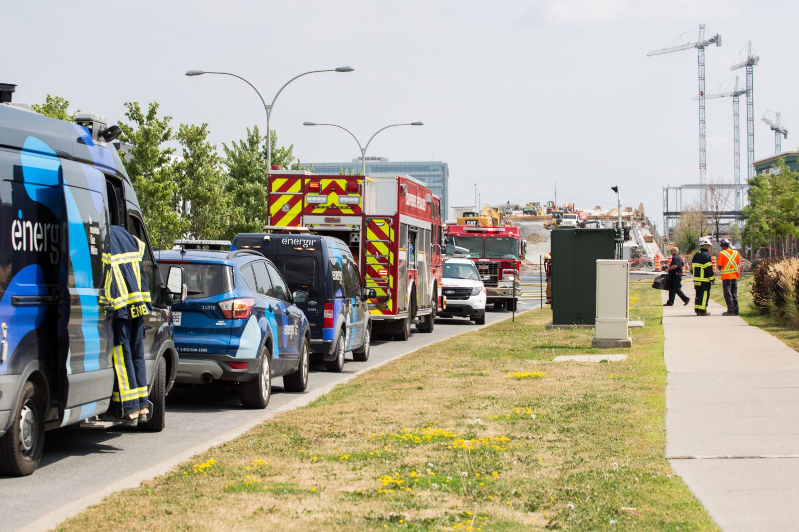 Fuite majeure de gaz au Quartier DIX30: des restaurants évacués