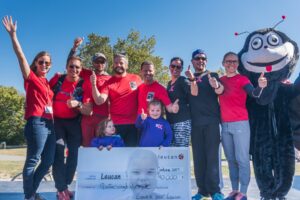 Fenplast encourage les saines habitudes de vie et Leucan