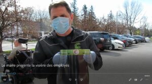 VIDÉO – COVID-19 : la première sortie publique du conseil municipal de Saint-Constant