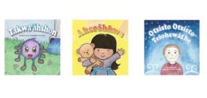 Des livres pour préserver le langage mohawk offerts aux enfants à Kahnawake