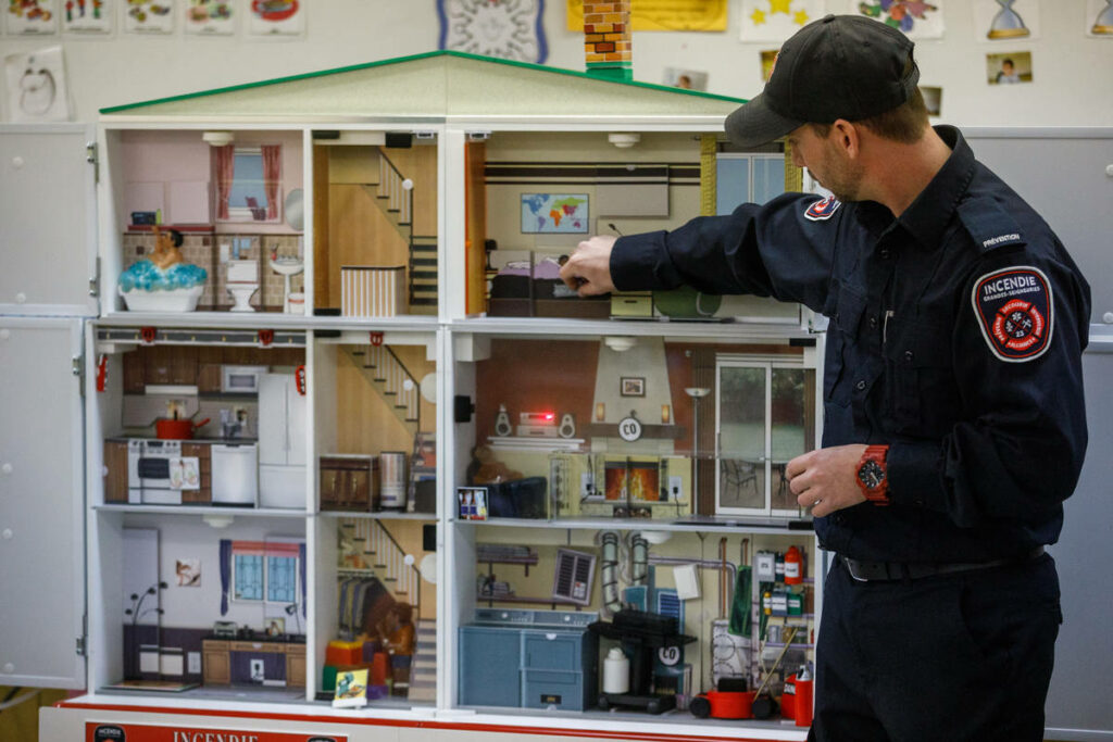 Une maison interactive pour sensibiliser les gens aux risques d’incendie