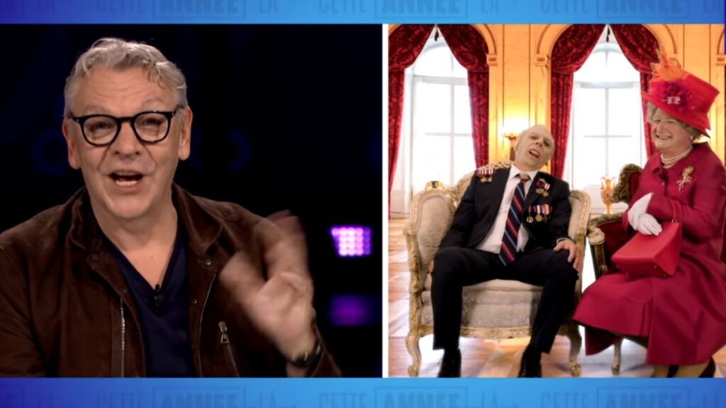 Quand la reine Élisabeth II accorde une entrevue à Marc Labrèche