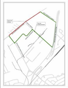 Une partie du boul. Marie-Victorin fermée à la circulation
