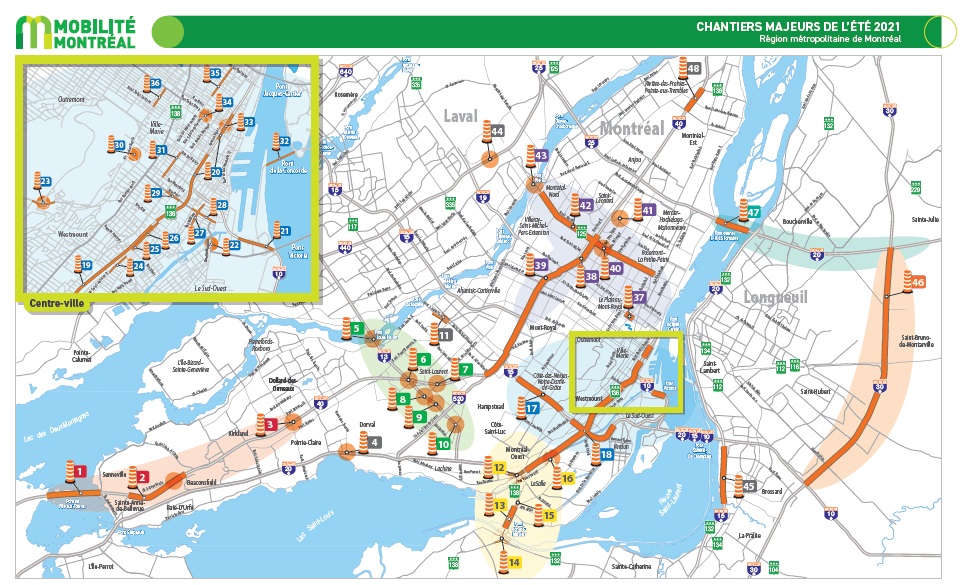 Plus de chantiers, mais moins de secteurs chauds cet &eacute;t&eacute;&nbsp;