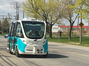 La navette autonome à Candiac arrêtée jusqu’à la mi-août