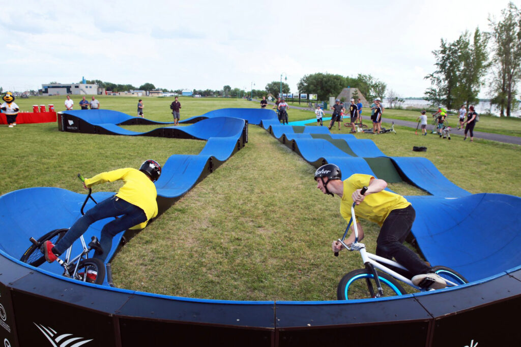 Sainte-Catherine aura sa piste Pumptrack en août