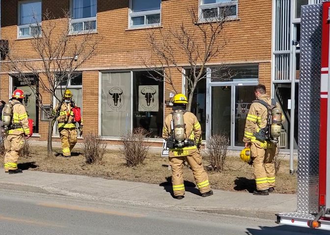 VIDÉO – Intervention des pompiers dans un commerce de la rue Saint-Pierre