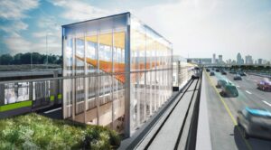 La construction de la station Panama du REM est lancée