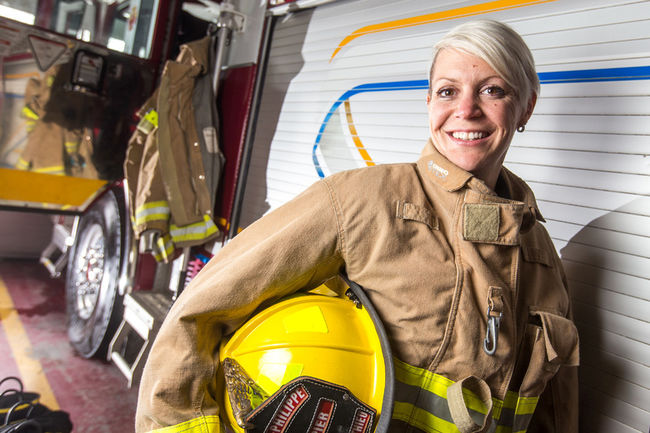 Le feu sacré d’une pompière