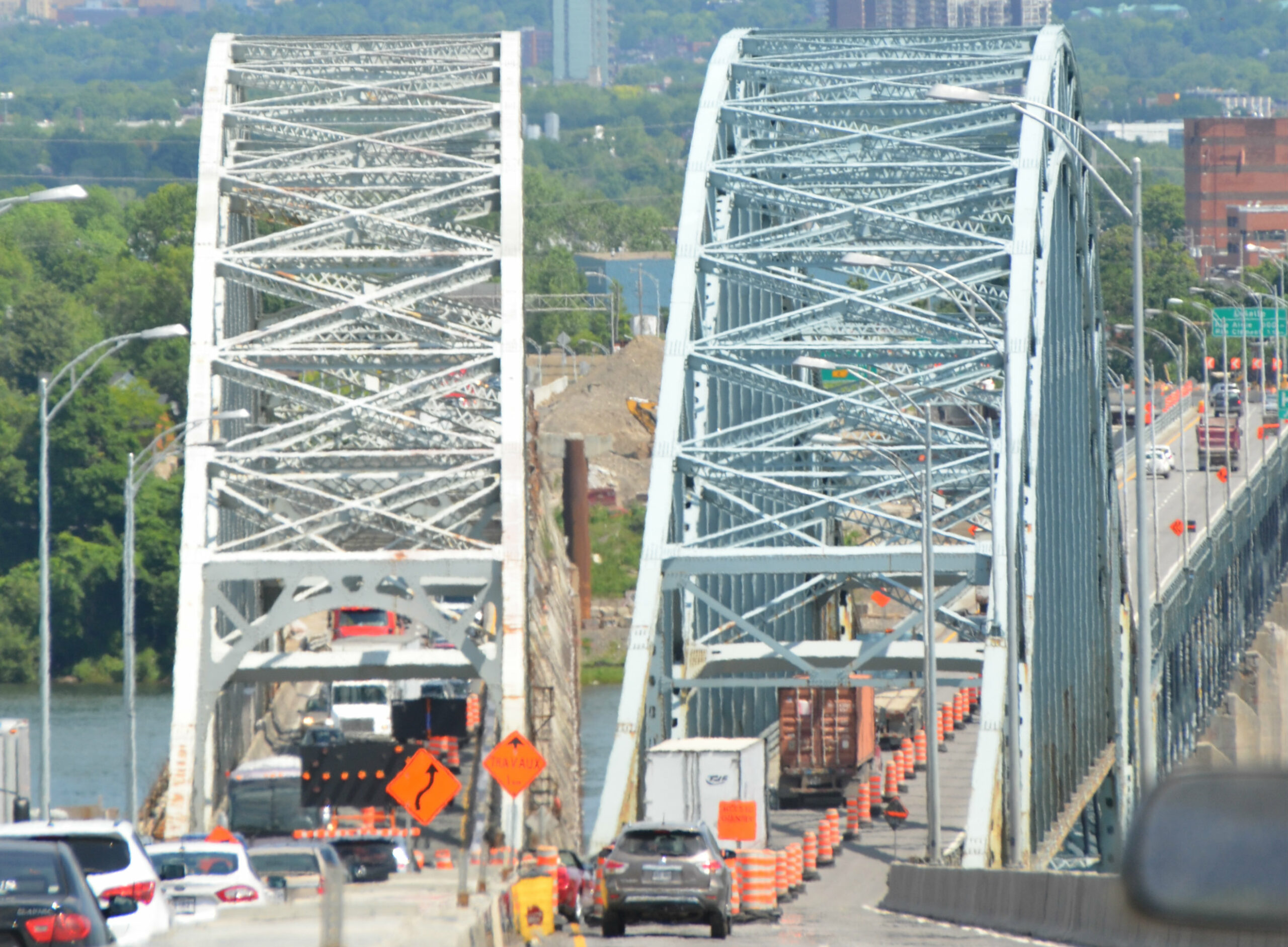 Pont Mercier : une voie dans chaque direction demain