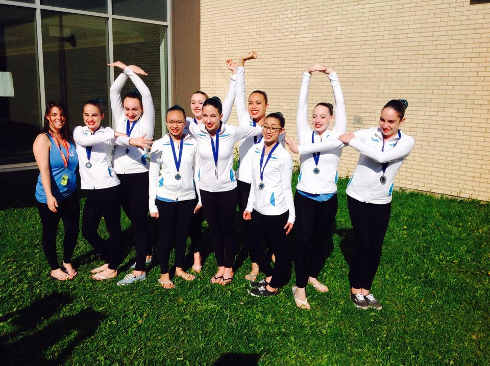 Championnes québécoises de nage synchronisée