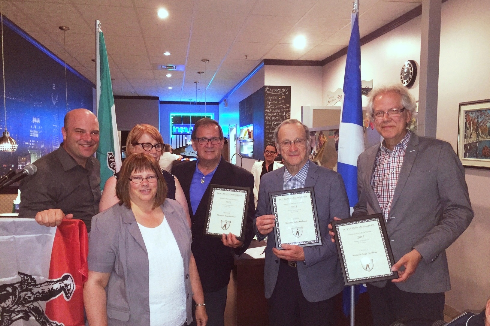 Hommage à trois anciens parlementaires