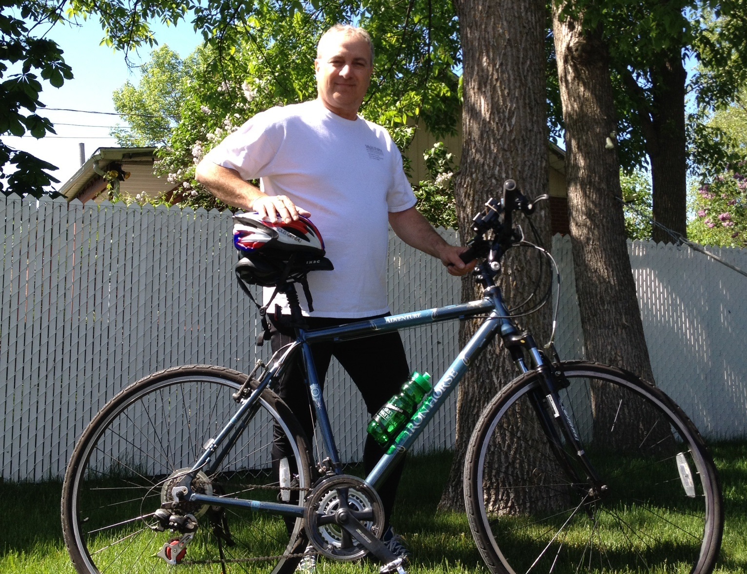 Un courtier hypothécaire à vélo !