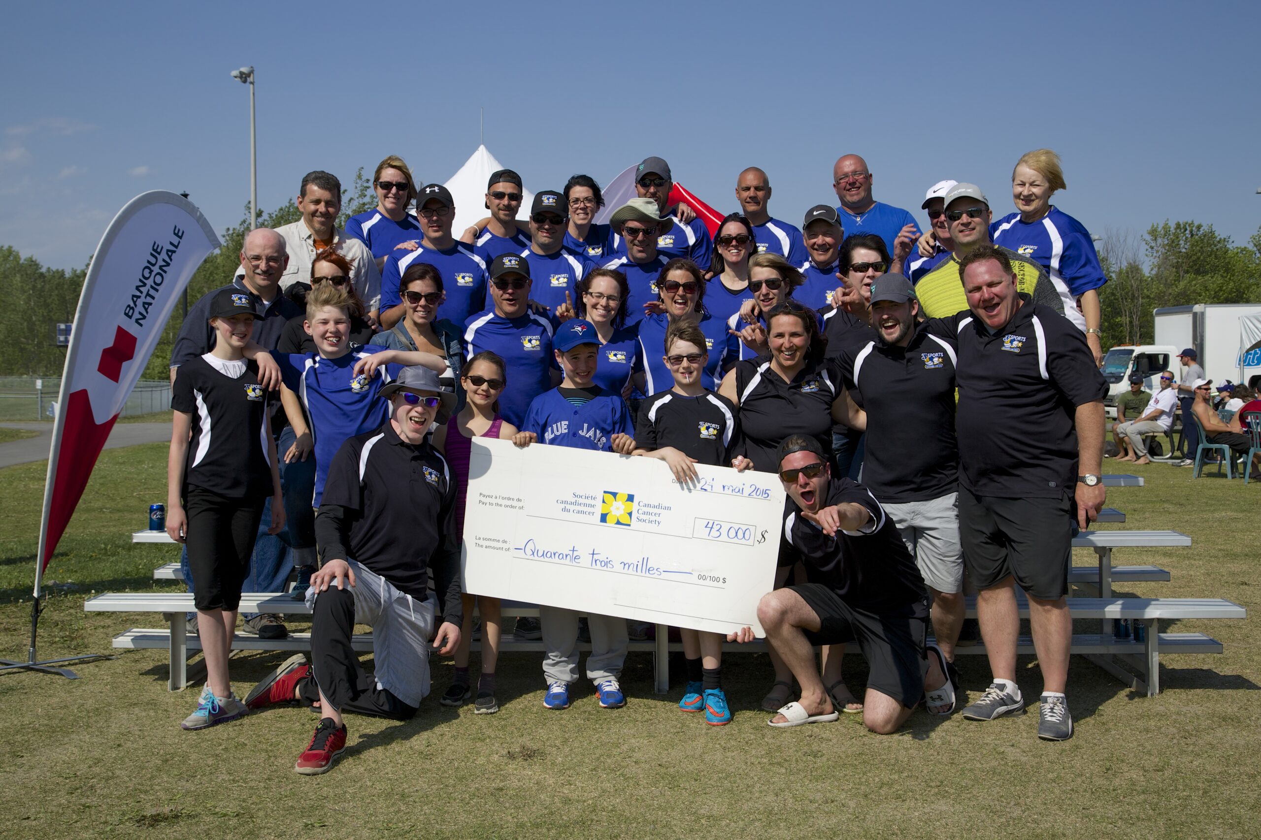 43 000$ : un montant qui dépasse les attentes