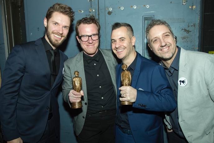 Pierre Hébert remporte deux prix au gala Les Olivier