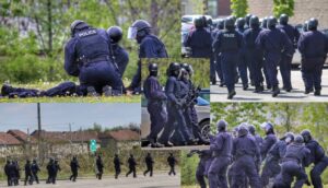 Une dizaine de nouveaux policiers formés pour intervenir dans des manifestations