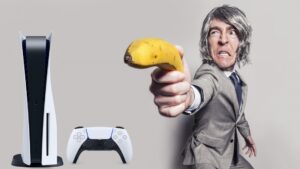 Sony dépose un brevet pour des manettes de jeux avec des objets inusités comme une banane!
