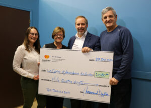 Candiac remet 1 080 $ à la Corne d’abondance