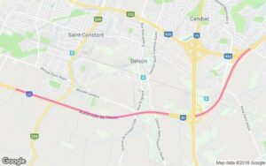 Travaux sur l’autoroute 30 à Candiac, Saint-Constant et Saint-Philippe