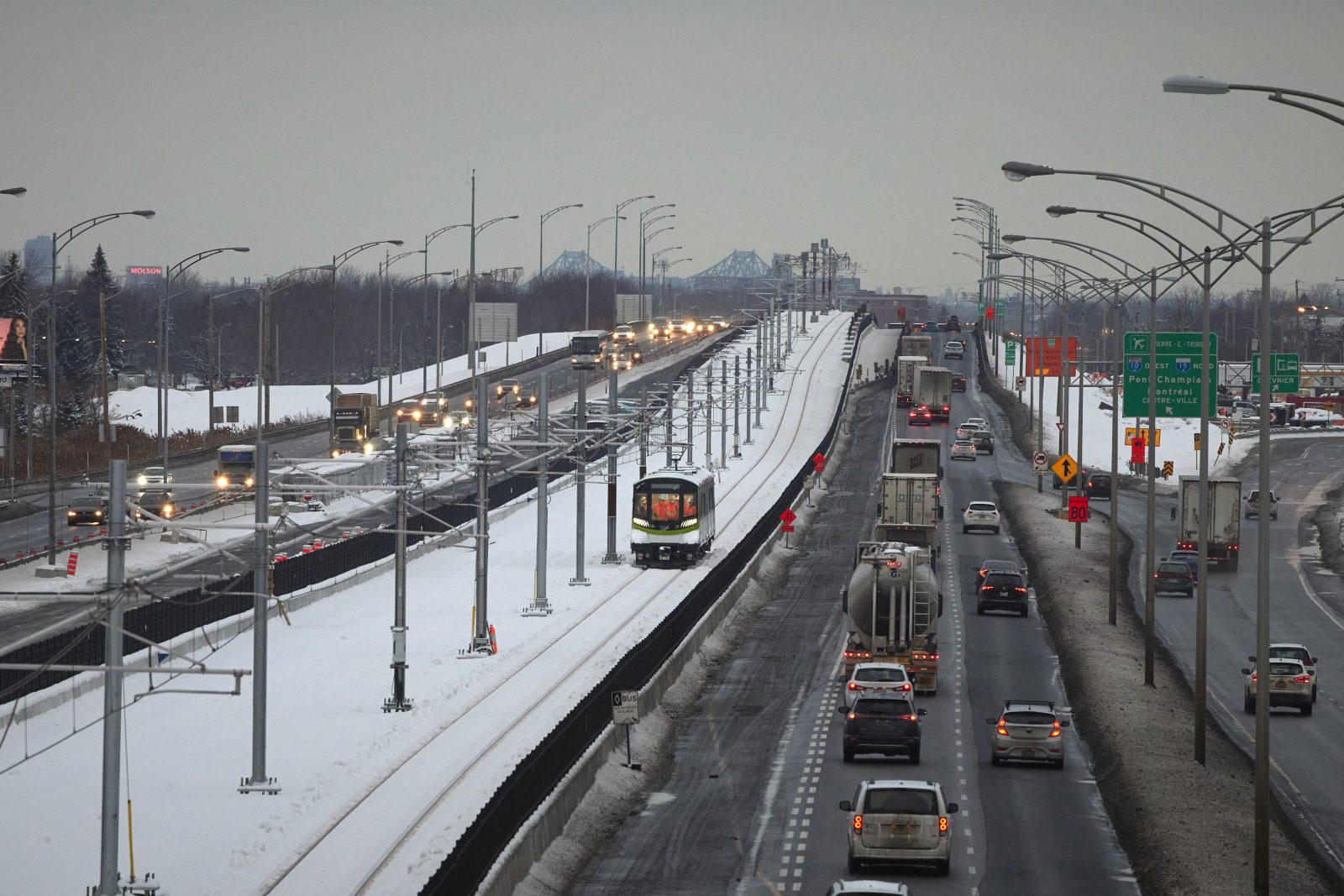PHOTOS ET VIDÉO – Le Réseau express métropolitain testé sous toutes ses coutures pendant 13 mois