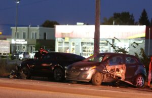 De la tôle froissée, mais pas de blessés