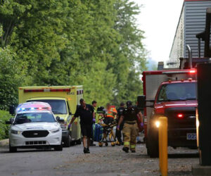 Un travailleur se coince le pied à Saint-Constant