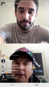 Alex Francoeur divertit le public sur son compte Instagram