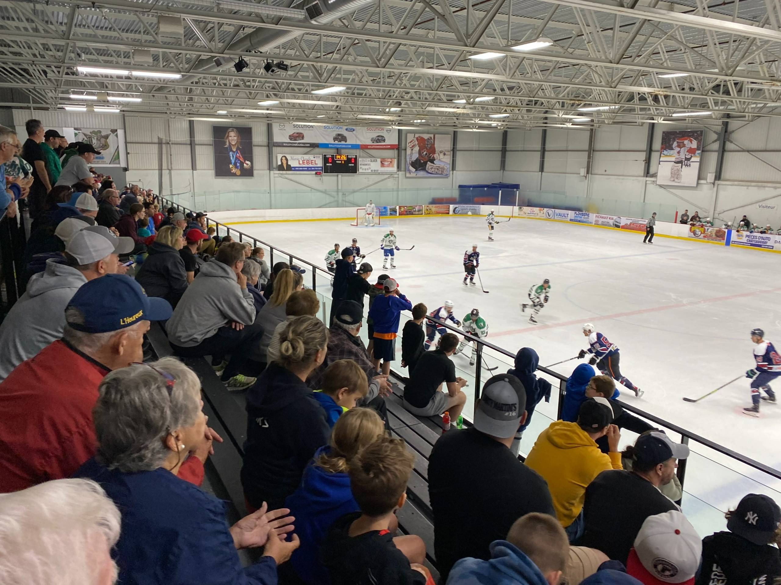 La LNH et la LAH à Châteauguay