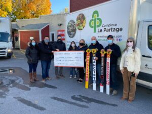 Partenaire de coeur du complexe le Partage