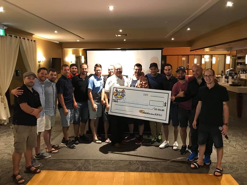 Un tournoi de golf rapporte 3 000 $ à l’Antidote