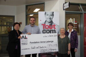 La Rôtisserie Saint-Hubert à Châteauguay épaule la Fondation Anna-Laberge