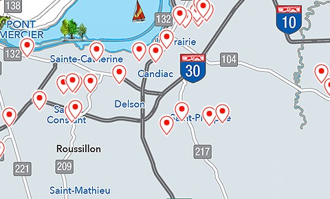 Une carte interactive des entreprises agroalimentaires de la région