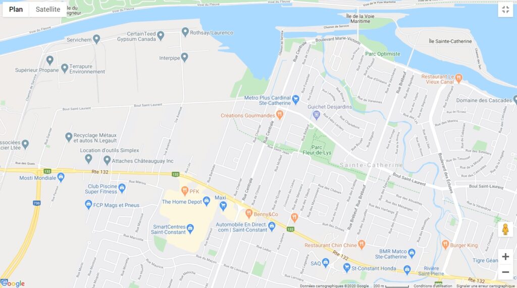 COVID-19 : Sainte-Catherine lance une carte interactive de ses commerces