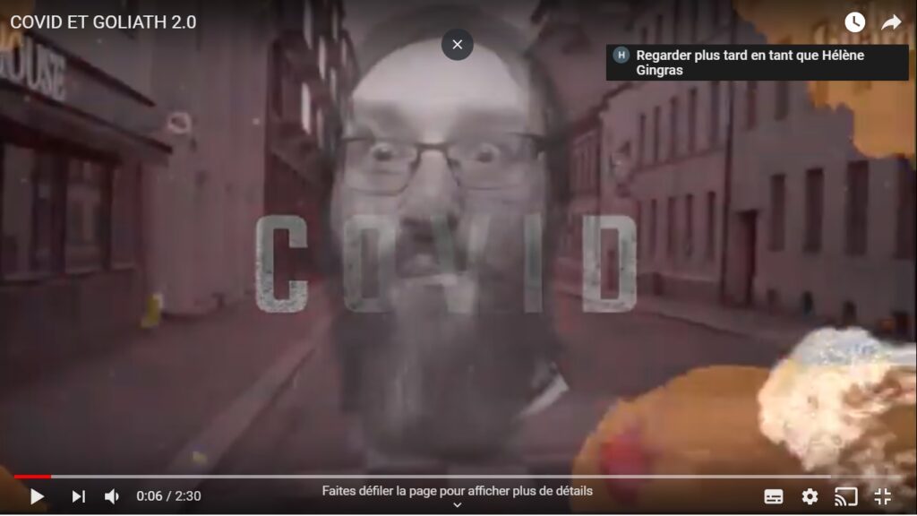 VIDÉO – La COVID-19 lui inspire sa première chanson vidéo hip hop