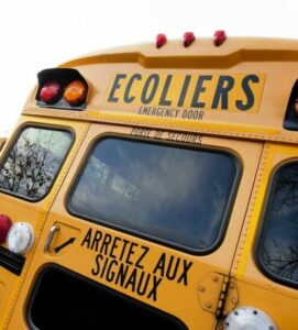 Commission scolaire des Grandes-Seigneuries : des chauffeurs d’autobus scolaires votent pour la grève