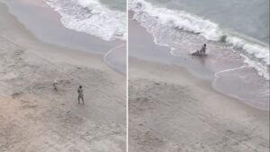 Tu cours trop vite pour grand-maman!