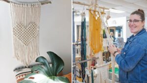 Suivez un atelier de fabrication de macramé à distance qui inclut tout le matériel