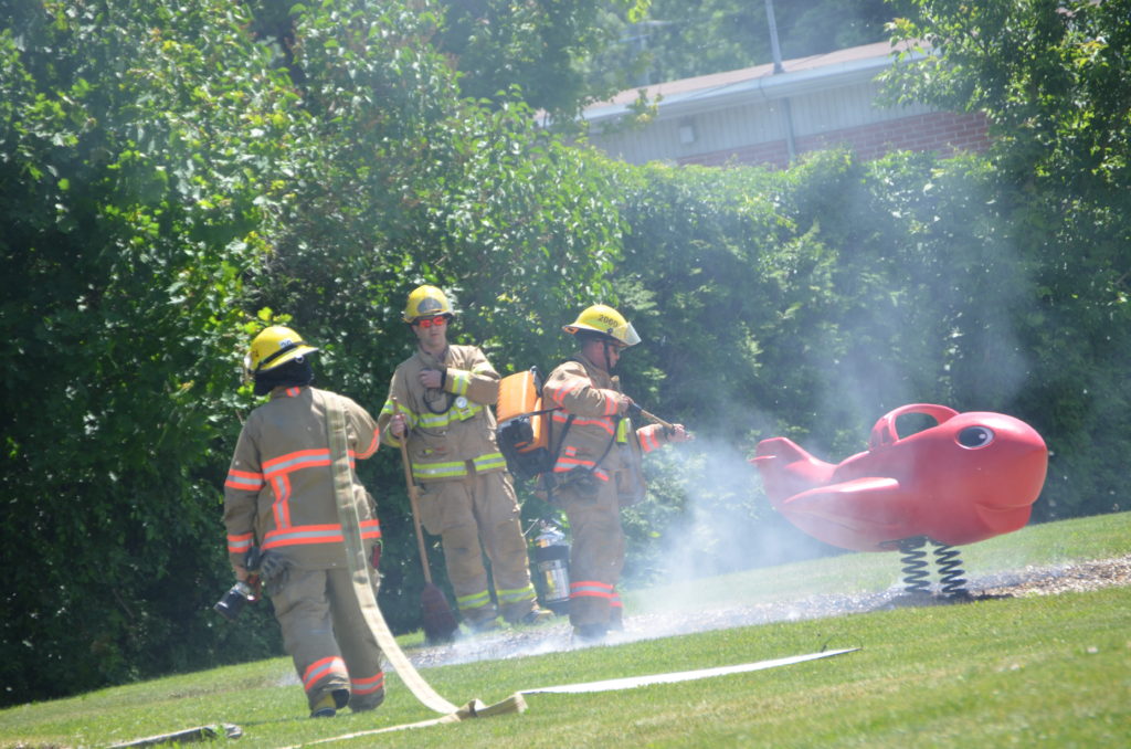 Un petit avion pour enfant s’enfume à Châteauguay