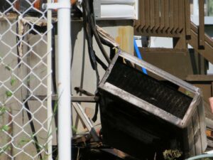 Début d’incendie causé par un climatiseur