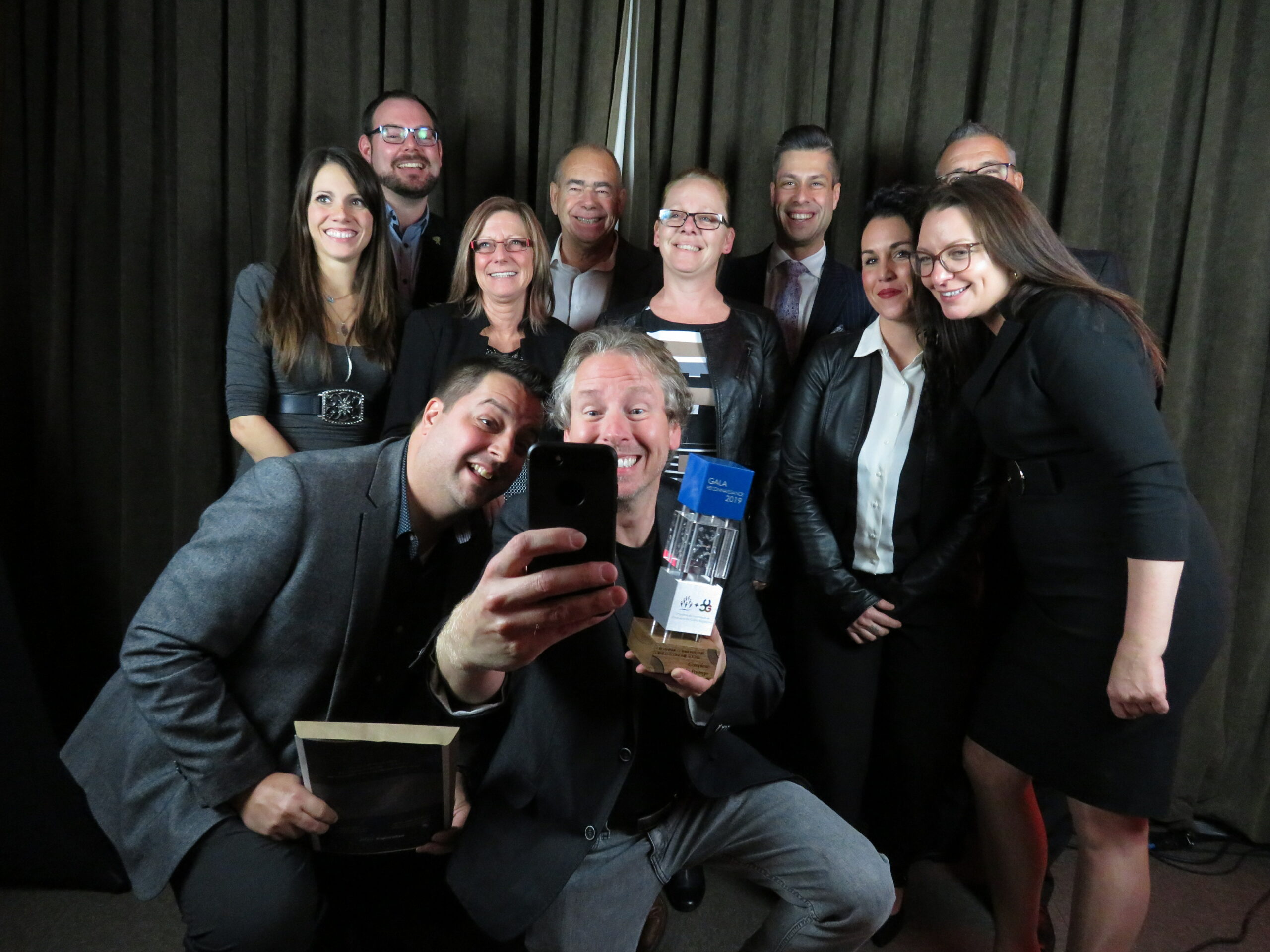 Complexe le partage remporte un prix au gala de la Chambre de commerce