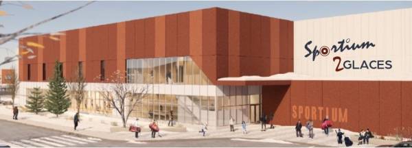 Le projet du nouveau Sportium à Sainte-Catherine revu à la baisse