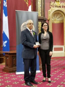 Accident dans le tunnel :  un résident de Longueuil honoré pour son courage