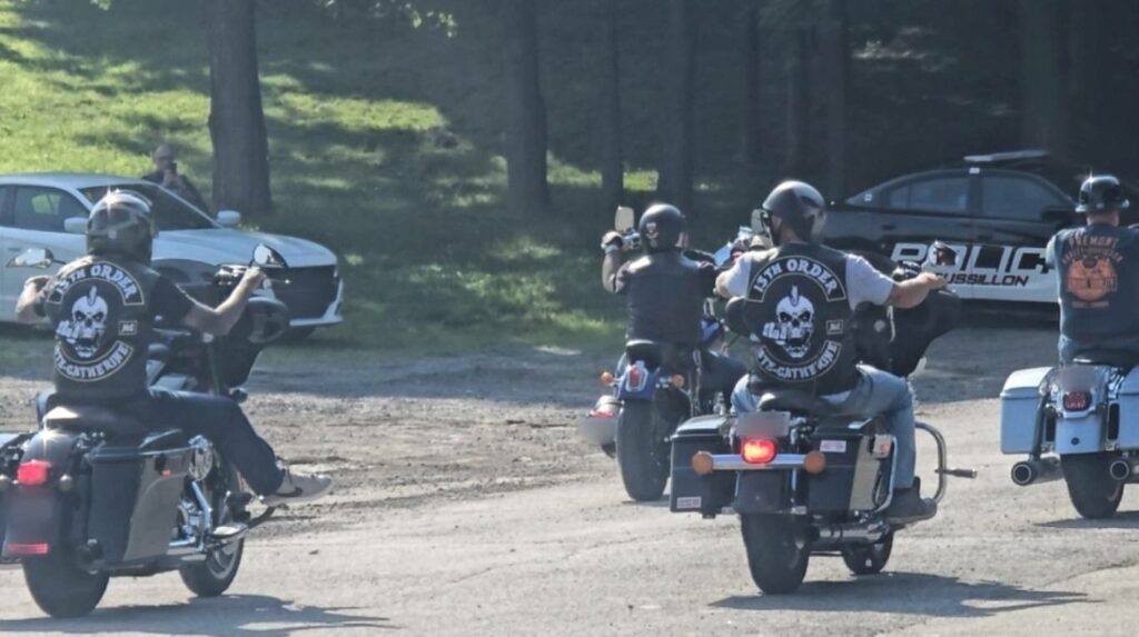 Mercier: opération de visibilité policière lors d’un rassemblement de motards