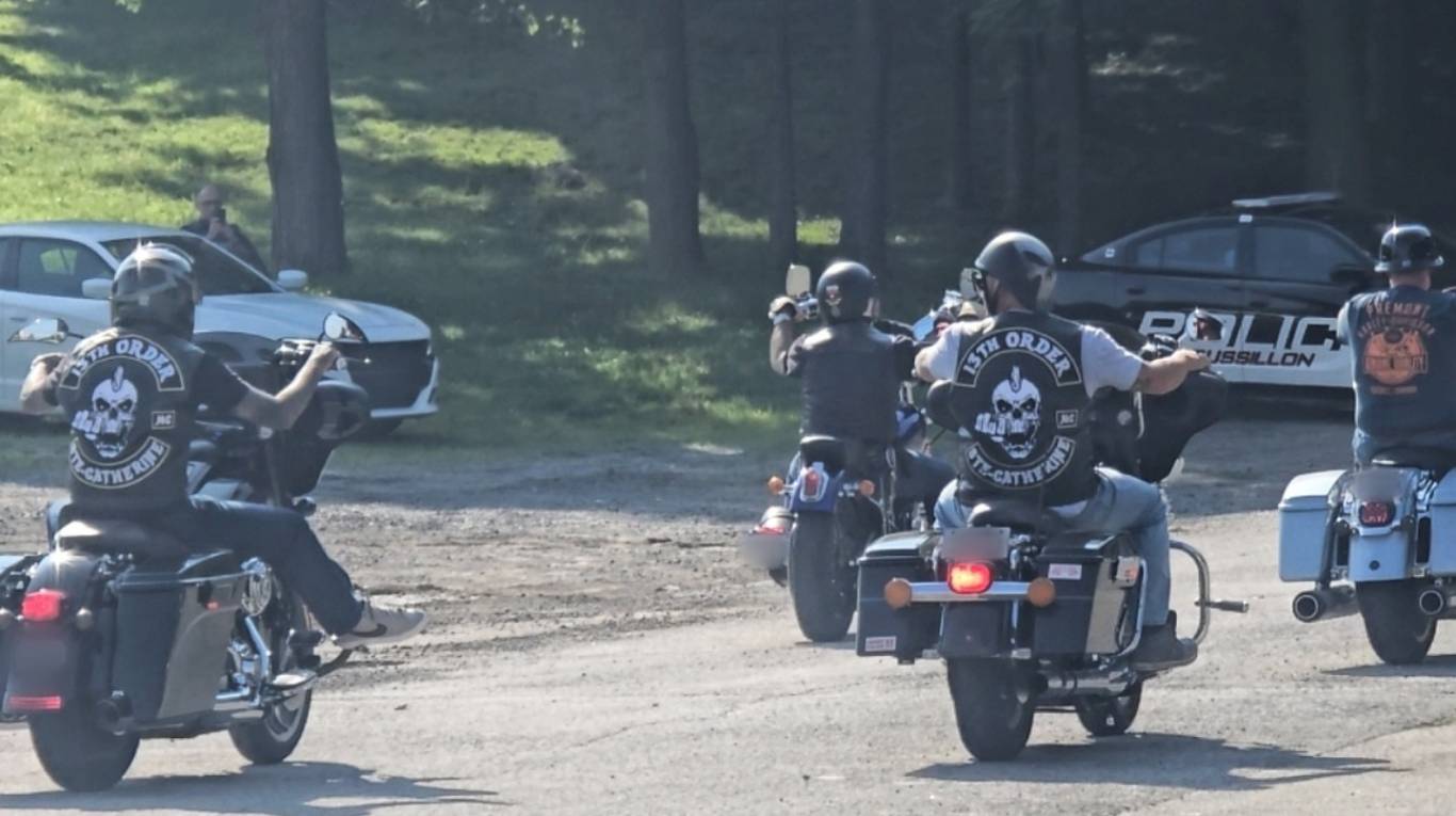 Mercier: opération de visibilité policière lors d’un rassemblement de motards